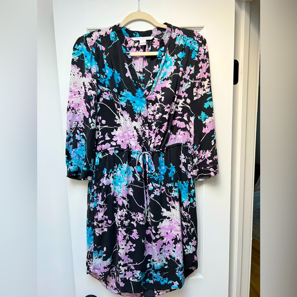 Diane Von Furstenberg Silk Shirt Dress